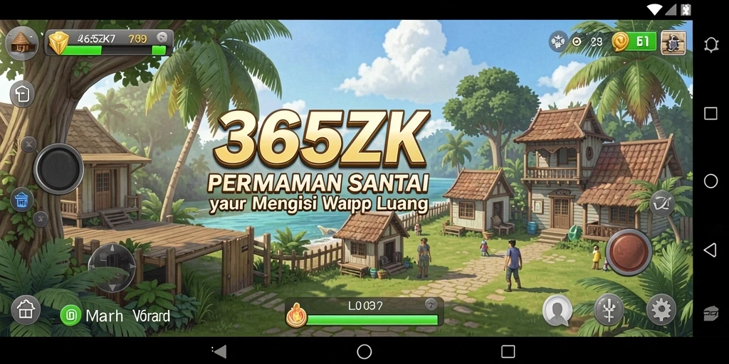 Screenshot 365ZK menampilkan gameplay yang seru dan santai.