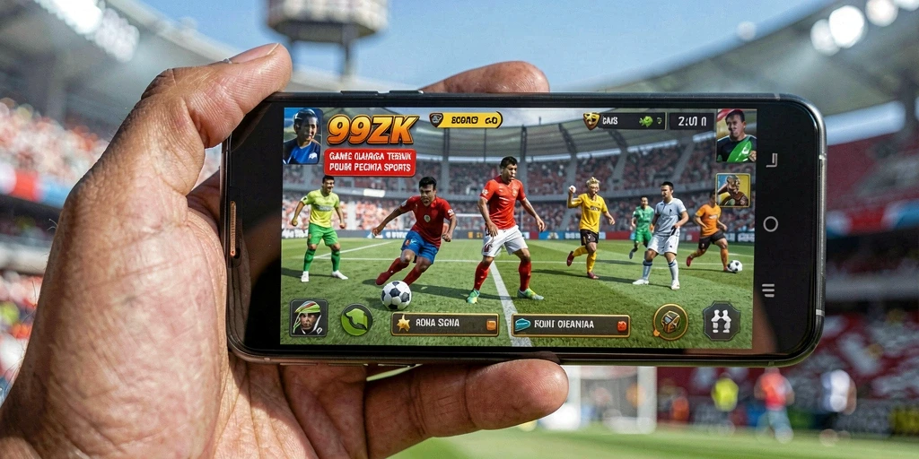 Tampilan gameplay <strong>99ZK</strong> dengan aksi olahraga yang seru.