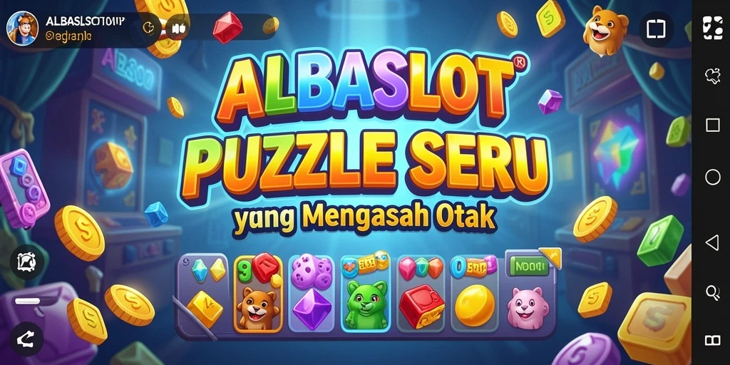 Screenshot game ALBASLOT menampilkan gameplay menarik dan tantangan puzzle yang seru.