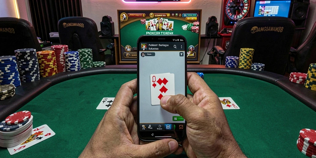 Tampilan menarik dari BANGSAWAN88 saat pemain bertanding poker.