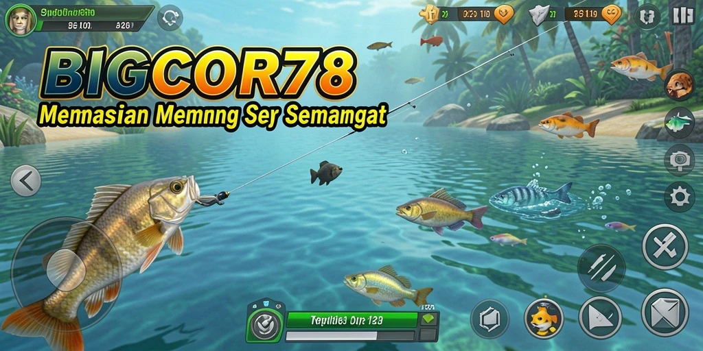 Tangkapan besar dalam gameplay seru BIGCOR78.