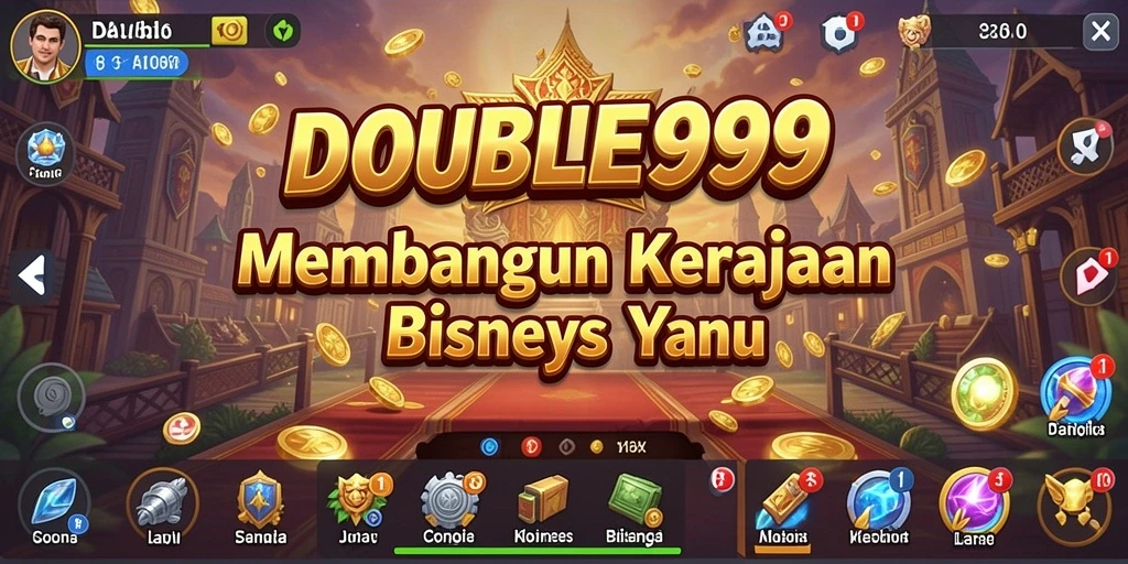 Gameplay menarik dari DOUBLE999 dengan berbagai fitur Tycoon.
