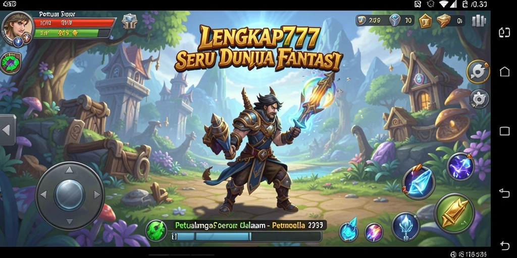 Tangkapan layar LENGKAP777 menampilkan karakter dalam aksi petualangan yang mendebarkan.