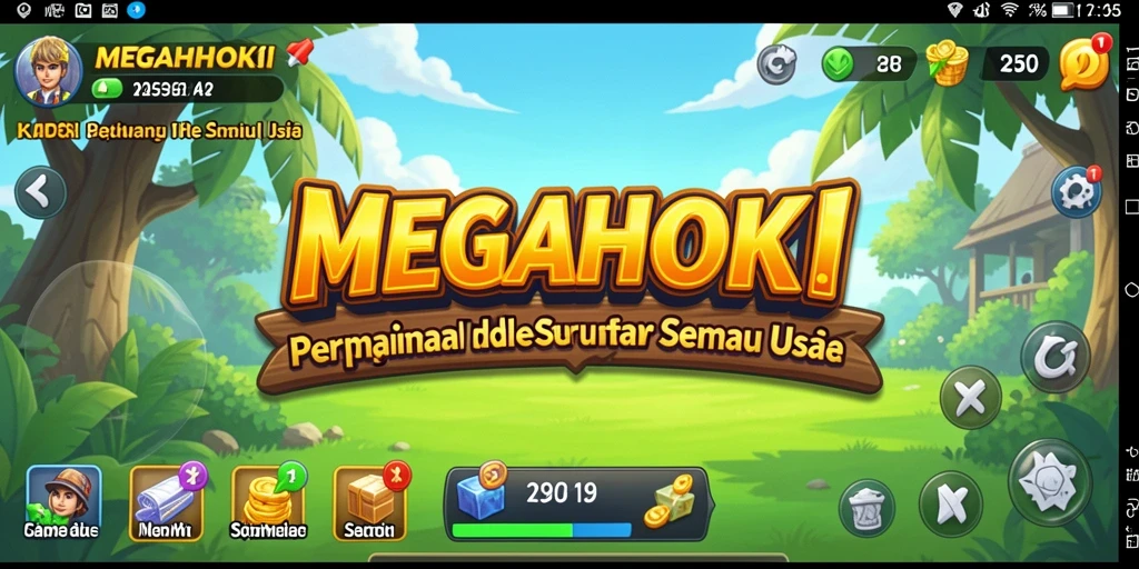 Gameplay seru dan menantang dalam MEGAHOKI