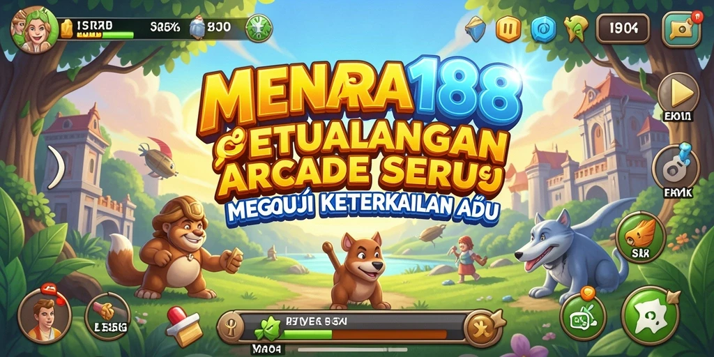 Tampilan screenshot utama MENARA188 menampilkan aksi permainan Arcade yang menyenangkan.