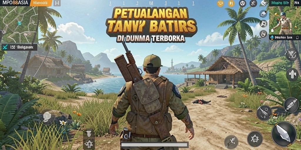 Tangkapan layar MPO88ASIA menampilkan momen epik dari petualangan di dunia terbuka.