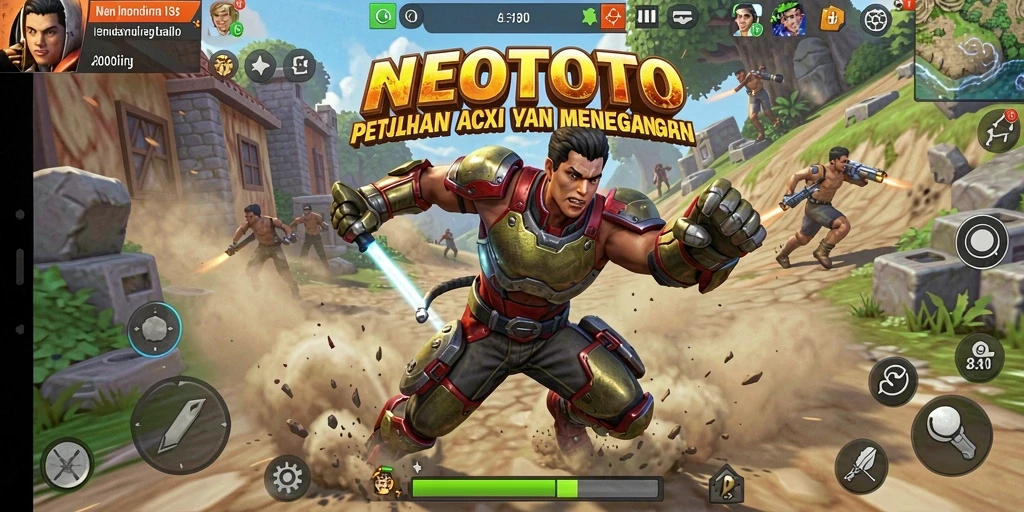 Tampak aksi seru dalam gameplay NEOTOTO yang memikat.
