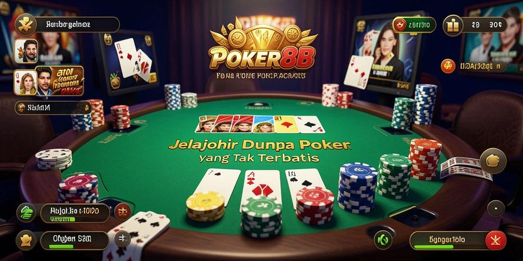 Tangkapan layar utama POKER88 menampilkan pengalaman gameplay Open World yang mendebarkan.