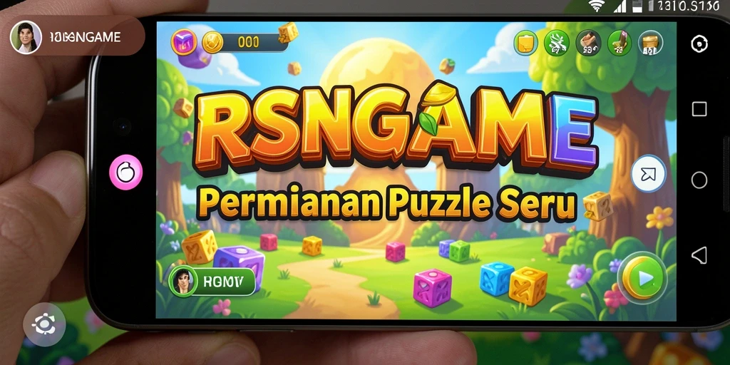 Tampilan gameplay menarik RSNGAME dengan berbagai puzzle seru.