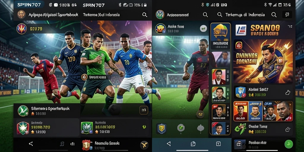 Tangkapan layar gameplay Sportsbook SPIN707 yang menarik.