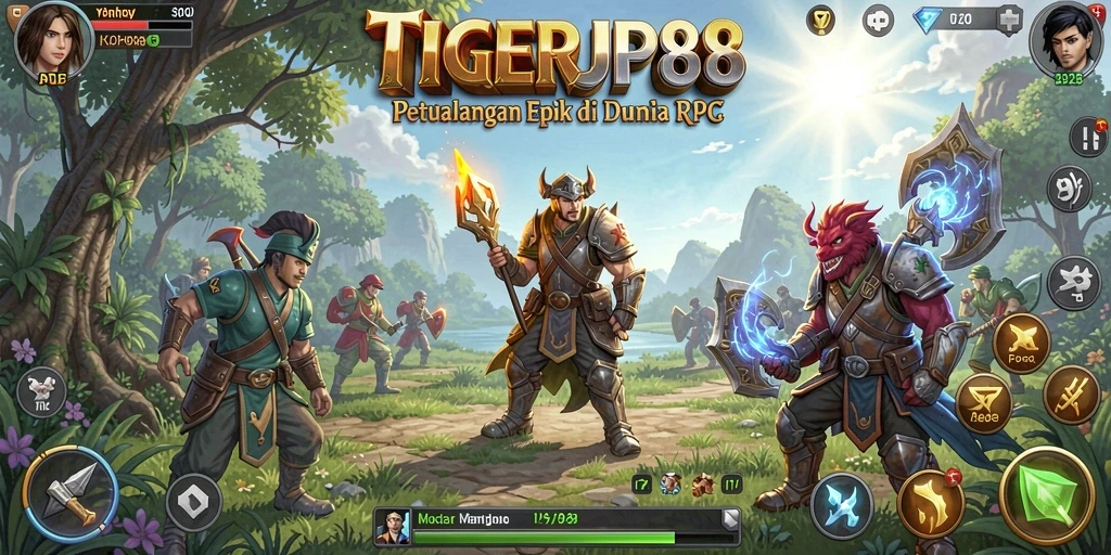 Gameplay mendebarkan dalam dunia RPG TIGERJP88.