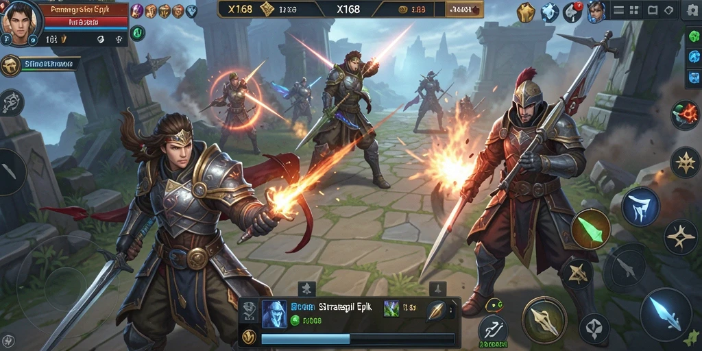 Tampilan gameplay X168 dengan aksi seru dan strategi cerdas.